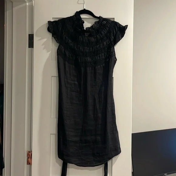 Frame Denim | Dresses | Black Frame Linen Dress | Poshmark Frame Denim | Dresses | Black Frame Linen Dress | Poshmark